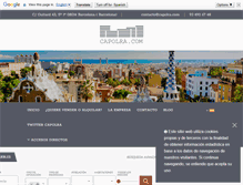 Tablet Screenshot of capolra.com